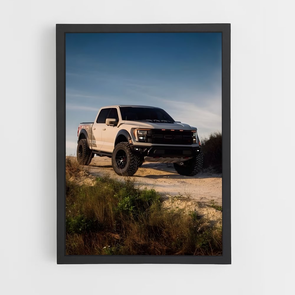 Poster Raptor sur la Route – affiche Ford (vue 2)
